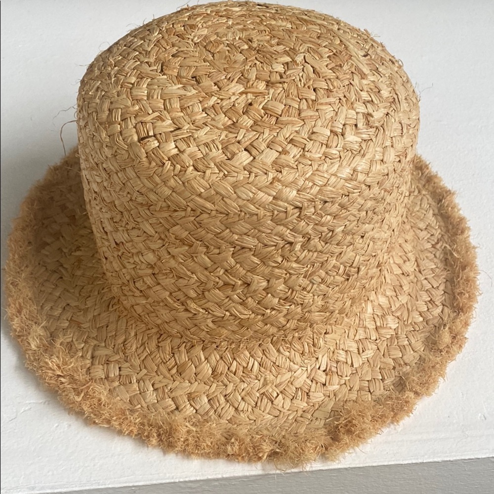 Stylish Tan Straw Hat